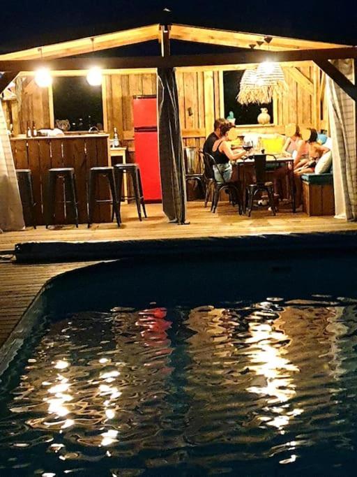 Villa Chalet De Charme Avec Piscine Aurade Exterior foto